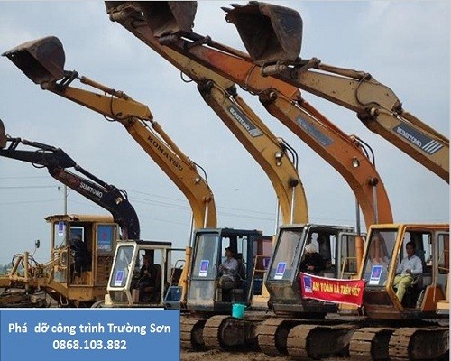 Dịch vụ phá dỡ công trình tại quận Phú Nhuận